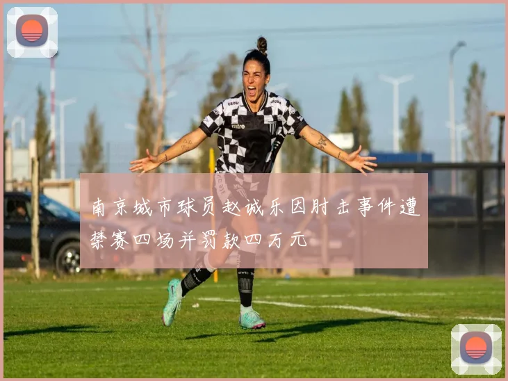 南京城市球员赵诚乐因肘击事件遭禁赛四场并罚款四万元