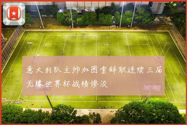 意大利队主帅加图索辞职连续三届无缘世界杯战绩惨淡